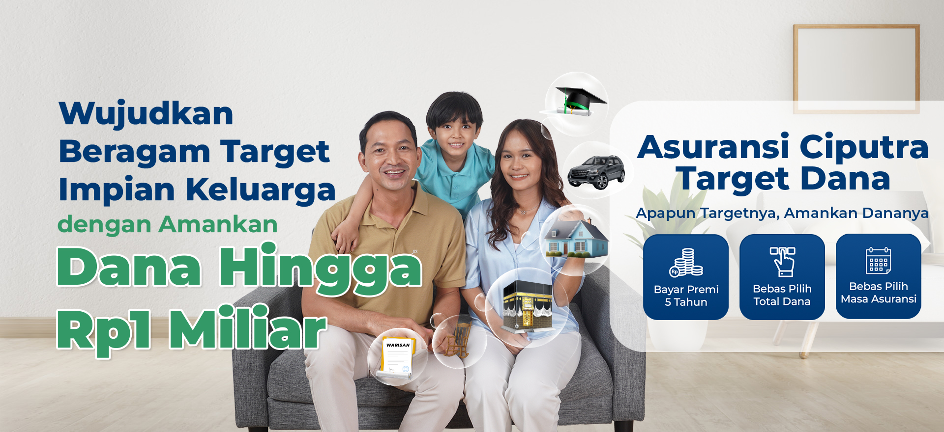 Asuransi Ciputra Target Dana